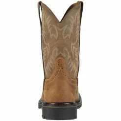 Men's Ariat Sierra Aged Bark Steel Toe Work Boots 7 Men's Ariat Sierra Aged Bark Steel Toe Work Boots -Justin Boots Store 10010148 heel
