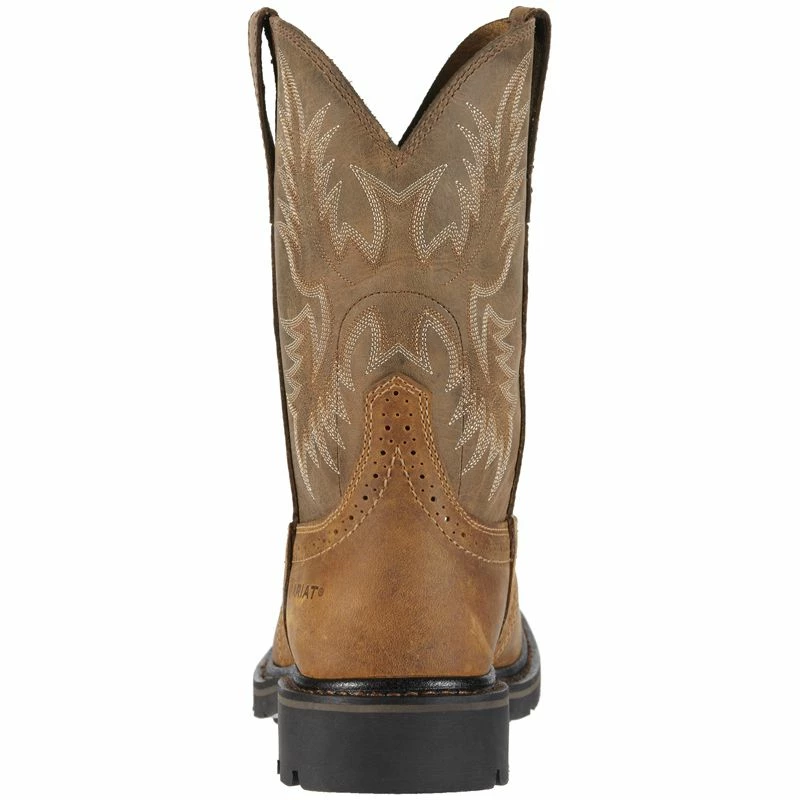 Men's Ariat Sierra Aged Bark Steel Toe Work Boots 5 Men's Ariat Sierra Aged Bark Steel Toe Work Boots - Image 3