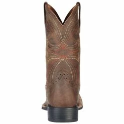 Ariat Men's Sport Distressed Brown Cowboy Boots 11 Ariat Men's Sport Distressed Brown Cowboy Boots -Justin Boots Store 10010963 5