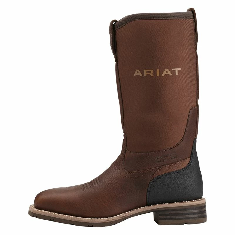 Ariat Men's Hybrid All-Weather H2O Steel Toe Work Boots 7 Ariat Men's Hybrid All-Weather H2O Steel Toe Work Boots - Image 5