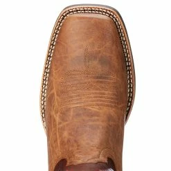 Ariat Mens Branding Pen Tobacco 13in Maroon Top Cowboy Boots -Justin Boots Store 10023128 3