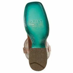 Ariat Women's Adobe Crackle Montage Cowgirl Boots -Justin Boots Store 10027365 4