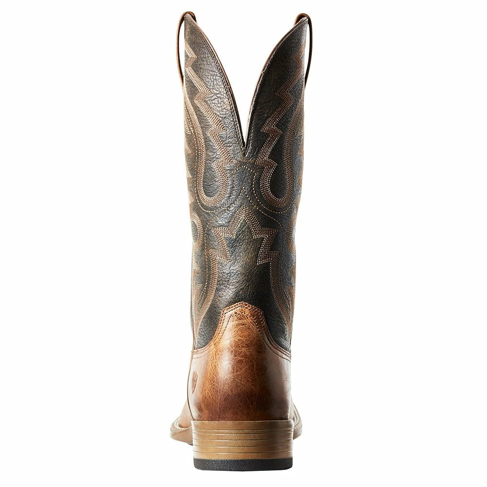 Ariat Men's Barton Ultra Rustic Bark 13in. Brooklyn Brown Top Square Toe Cowboy Boots 5 Ariat Men's Barton Ultra Rustic Bark 13in. Brooklyn Brown Top Square Toe Cowboy Boots - Image 3