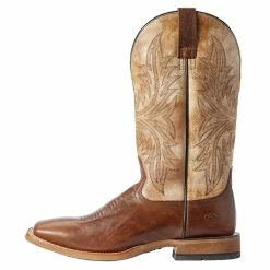 Ariat Men's Ariat Red Brown Cowhand 13in. Tarnished Alabaster Top Cowboy Boots 8 Ariat Men's Ariat Red Brown Cowhand 13in. Tarnished Alabaster Top Cowboy Boots -Justin Boots Store 10031520 1