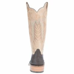 Rios Of Mercedes Women's Ride Ready Chocolate Elephant With Ivory Top Cowgirl Boots -Justin Boots Store 101028 3
