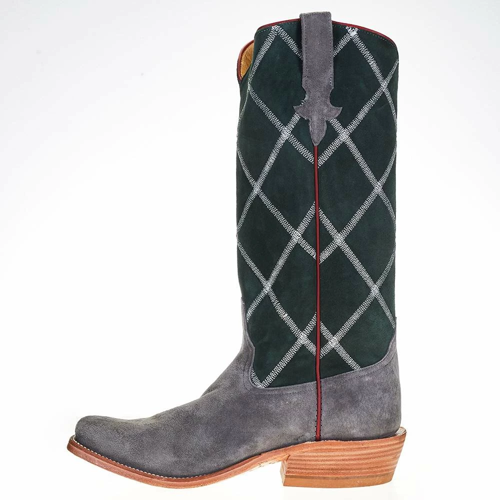 Rios Of Mercedes Men's Smoked Bacon Roughout 15in. Green Velvet Suede Top Cutter Toe Boots 5 Rios Of Mercedes Men's Smoked Bacon Roughout 15in. Green Velvet Suede Top Cutter Toe Boots - Image 3