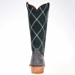 Rios Of Mercedes Men's Smoked Bacon Roughout 15in. Green Velvet Suede Top Cutter Toe Boots 11 Rios Of Mercedes Men's Smoked Bacon Roughout 15in. Green Velvet Suede Top Cutter Toe Boots -Justin Boots Store 106138 3