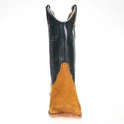 Rios Of Mercedes Men's Rios Of Mercedes Rust Crazy Horse 13in. Green Velvet Kidskin Top Boots 8 Rios Of Mercedes Men's Rios Of Mercedes Rust Crazy Horse 13in. Green Velvet Kidskin Top Boots -Justin Boots Store 106139 1