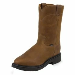 Justin Boots Men's Aged Bark Work Boots