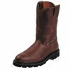 Justin Boots Mens Tan Premium 10in Top Work Boots WK4905 -Justin Boots Store 12000 default l