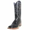 Tanner Mark Boots Women's Embossed Floral Hand Tool In Midnight Black Cowgirl Boots -Justin Boots Store 121737 default l