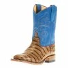 Horsepower Kids Toasted Caiman Royal Sinsation Top Cowboy Boots