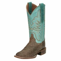 Justin Boots Women's AQHA Wheatsheaf Cowgirl Boot