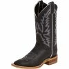 Justin Boots Women's Justin Bent Rail Black Burnished Calf Cowgirl Boots -Justin Boots Store 13292 default l