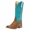 Macie Bean Boots Womens MB Tex Marks The Spot Brown/Turq Boot 1 Macie Bean Boots Womens MB Tex Marks The Spot Brown/Turq Boot -Justin Boots Store 134659 default l