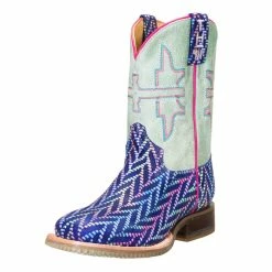 Tin Haul Footwear Youth Mermazing Sea Princess Sole Cowgirl Boots