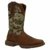 Durango Boots Men Brown/Green Digi Camo 12` Western Soft Toe -Justin Boots Store 135655 default l