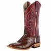 Macie Bean Boots Women's Macie Bean Top Hand Kango Tobacco Full Quill Ostrich Red Fools Top Cowgirl Boot -Justin Boots Store 139877 default l