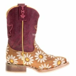 Tin Haul Footwear Kids Lil Blossom Bumblebee Sole 8in. Shaft Cowgirl Boots -Justin Boots Store 14 018 0077 0803 4