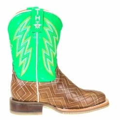 Tin Haul Footwear Youth Neon Matrix Lightning Rider Sole Cowboy Boots -Justin Boots Store 14 018 0077 0840 41