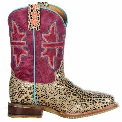 Tin Haul Footwear Childrens Shiny Cat Cowgirl Boots -Justin Boots Store 14 018 0077 0857 6