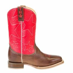 Tin Haul Footwear Youth Puffy Stars Cowgirl Boots -Justin Boots Store 14 119 0077 0837 41