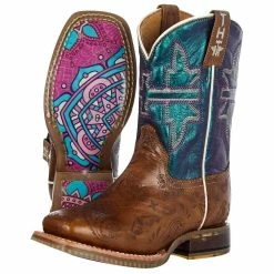 Tin Haul Footwear Childrens Pearly Paisley Cowgirl Cowgirl Boots