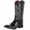Ferrini Women's Black Gator Belly Print Cowgirl Boots -Justin Boots Store 140828 default l