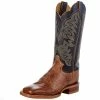 Justin Boots Women's Vintage Cognac Smooth Ostrich Cowgirl Boot -Justin Boots Store 140942 default l
