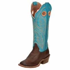 Tony Lama Women's Umber Brown Emmeline 15in. Buckaroo Cowgirl Boots