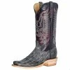 R Watson Boots Men's Smokey Grey Cape Buffalo 13in. Dark Cherry Top Boot 2 R Watson Boots Men's Smokey Grey Cape Buffalo 13in. Dark Cherry Top Boot -Justin Boots Store 147571 default l
