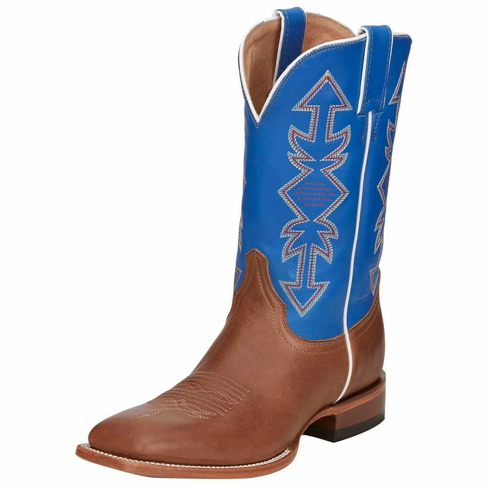Justin Boots Men's Punchy Dayne Buckskin Tan Justin Cowboy Boots 3 Justin Boots Men's Punchy Dayne Buckskin Tan Justin Cowboy Boots