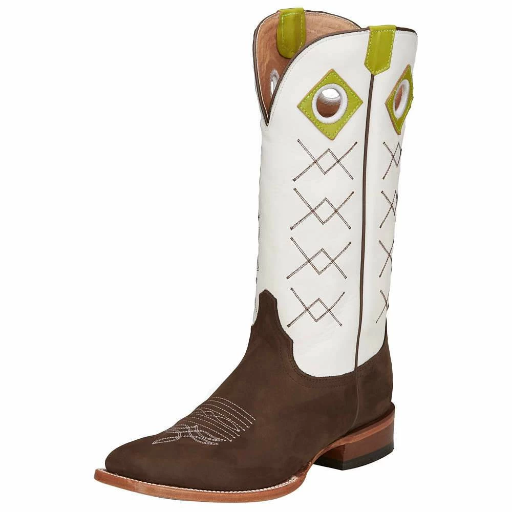 Justin Boots Men's Punchy Latigo Dark Brown Justin Cowboy Boots 3 Justin Boots Men's Punchy Latigo Dark Brown Justin Cowboy Boots