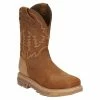 Justin Boots Men's Commander Montana Rust Waterproof 11in. Nano Composite Work Boot -Justin Boots Store 148852 default l