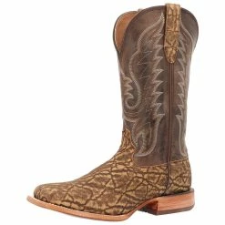 Durango Boots Men`s Arena Pro Rustic Tobacco Elephant Print 13` Top Cowboy Boots