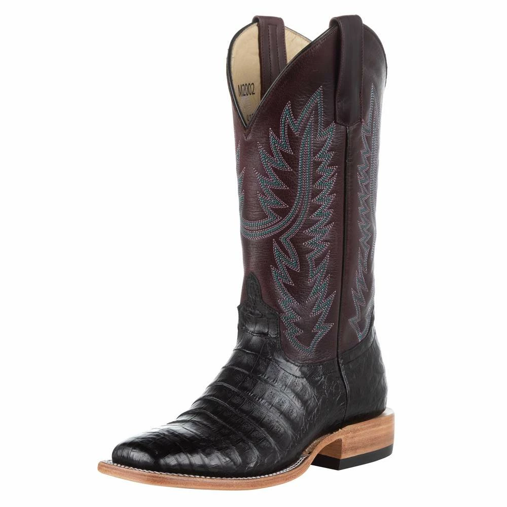 Macie Bean Boots Women`s Top Hand Black Caiman Cowgirl Boot 3 Macie Bean Boots Women`s Top Hand Black Caiman Cowgirl Boot