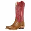 Horsepower Boots Men's TH Antique Saddle Full Quill Ostrich 13in. Red Sinsation Top Boot 1 Horsepower Boots Men's TH Antique Saddle Full Quill Ostrich 13in. Red Sinsation Top Boot -Justin Boots Store 149947 default l