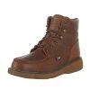 Justin Boots Mens Stampede Rush Barely Cowhide 6in Lace Up Soft Toe Work Boot -Justin Boots Store 155225 default l