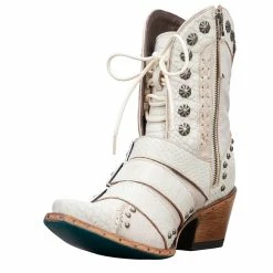Lane Boots Women's Showdown Ceramic Crackle Snip Toe Bootie