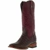 Tanner Mark Boots Women`s Brown Caiman Belly Print 13in. Boot -Justin Boots Store 161403 default l