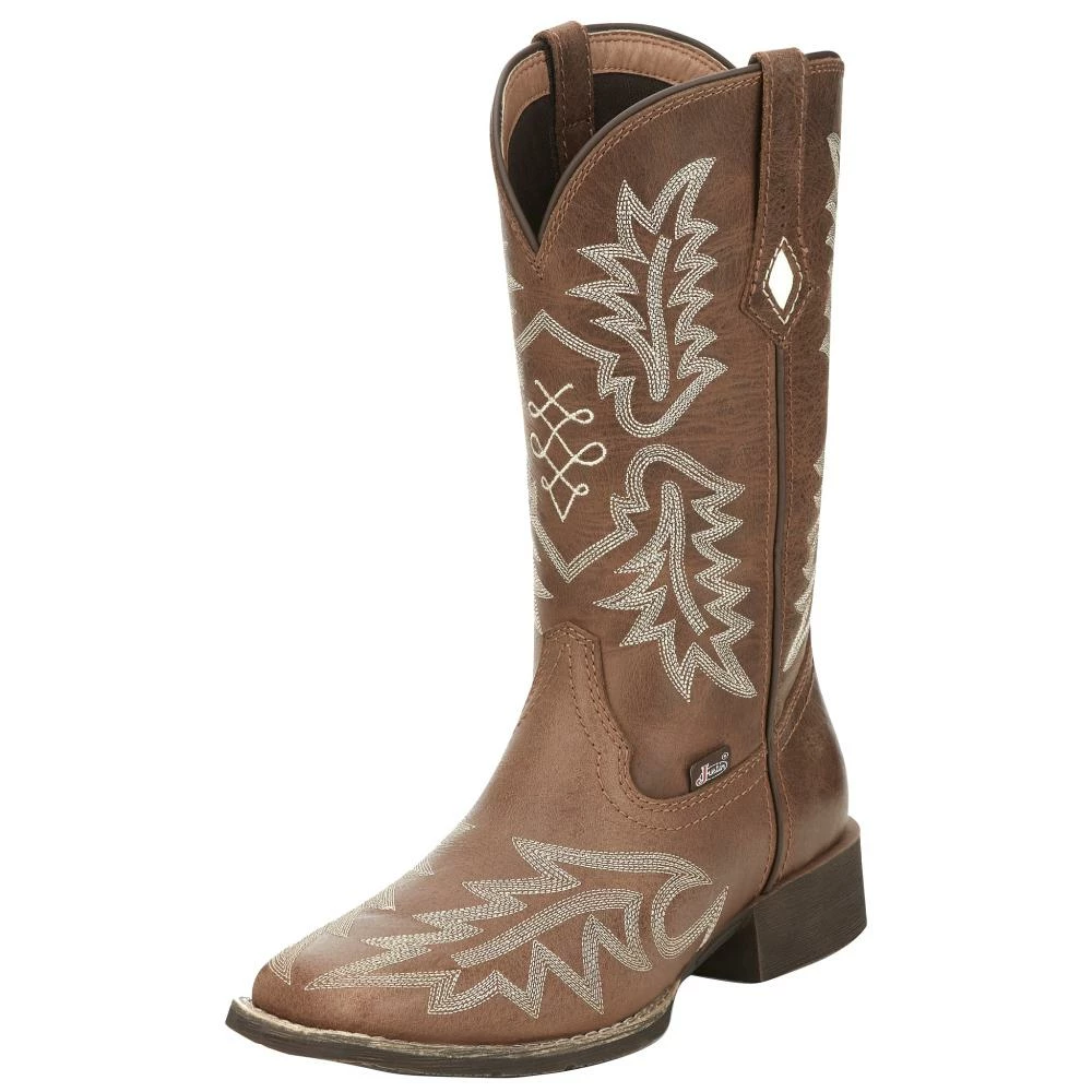 Justin Boots Women's Gypsy Carsen Rustic Tan Cowgirl Boot 3 Justin Boots Women's Gypsy Carsen Rustic Tan Cowgirl Boot
