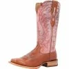 Durango Boots Women's Arena Pro Western Tawny Vamp 13 In English Rose Top Boot -Justin Boots Store 161791 default l