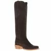 R Watson Boots Women's Chocolate Nubuck Python 17 In Top Cowgirl Boot -Justin Boots Store 164648 default l