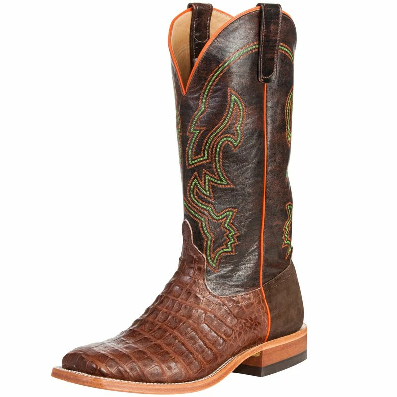 Anderson Bean Men's Anderson Bean Tobacco Caiman Brown Raven Cowboy Boots 3 Anderson Bean Men's Anderson Bean Tobacco Caiman Brown Raven Cowboy Boots