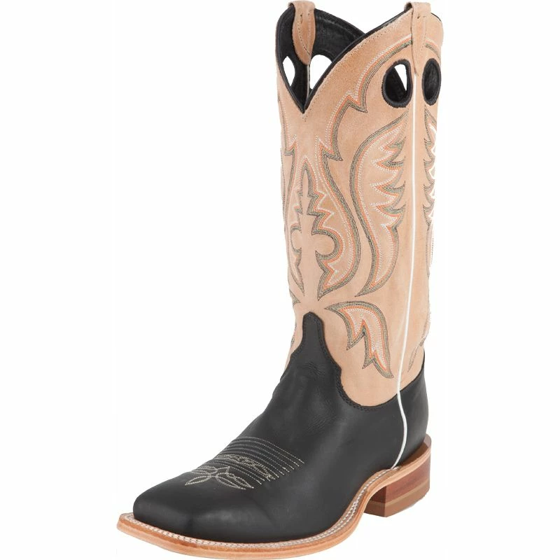 Justin Boot Company Men's Justin Bent Rail Black Burnished Calf Cowboy Boots 3 Justin Boot Company Men's Justin Bent Rail Black Burnished Calf Cowboy Boots
