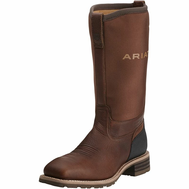 Ariat Men's Hybrid All-Weather H2O Steel Toe Work Boots 8 Ariat Men's Hybrid All-Weather H2O Steel Toe Work Boots - Image 6