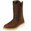 Justin Boots Men's Tan Premium Pull On Work Boots -Justin Boots Store 32731 default l