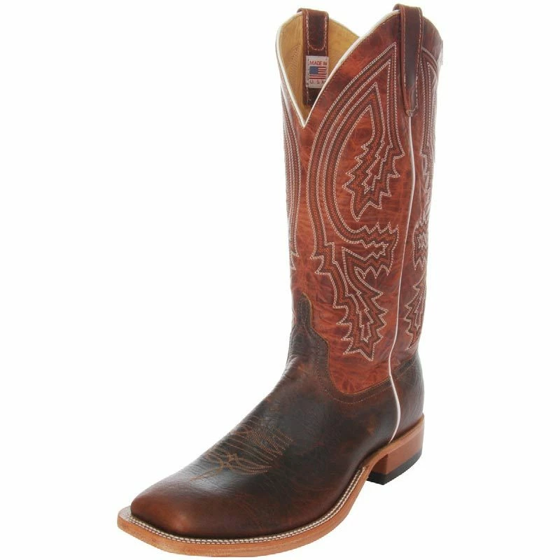 Anderson Bean Men's Mike Tyson Bison Rust Lava Cowboy Boots 3 Anderson Bean Men's Mike Tyson Bison Rust Lava Cowboy Boots