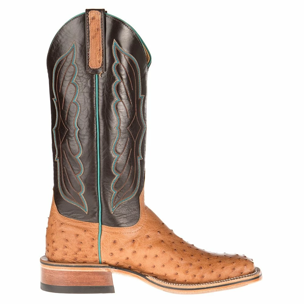 Anderson Bean NRS Ride Ready Women's Cognac Mad Dog Full Quill Ostrich Boots 6 Anderson Bean NRS Ride Ready Women's Cognac Mad Dog Full Quill Ostrich Boots - Image 4