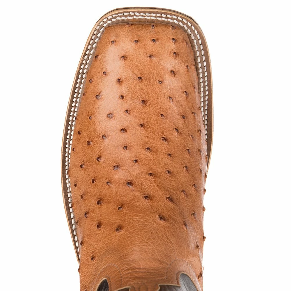 Anderson Bean NRS Ride Ready Women's Cognac Mad Dog Full Quill Ostrich Boots 7 Anderson Bean NRS Ride Ready Women's Cognac Mad Dog Full Quill Ostrich Boots - Image 5